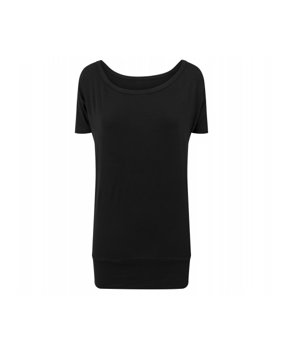 T-shirt personnalisable BUILD YOUR BRAND LADIES VISCOSE TEE