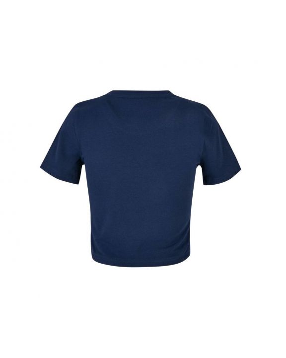 T-shirt BUILD YOUR BRAND Ladies` Cropped Tee voor bedrukking & borduring