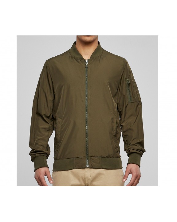 Veste personnalisable BUILD YOUR BRAND NYLON BOMBER JACKET