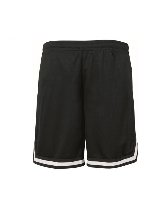  BUILD YOUR BRAND Two-tone Mesh Shorts personalisierbar