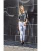 T-Shirt BUILD YOUR BRAND Ladies Acid Washed Cropped Tee personalisierbar