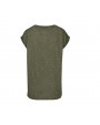 T-shirt personnalisable BUILD YOUR BRAND LADIES SPRAY DYE 
EXTENDED SHOULDER TEE