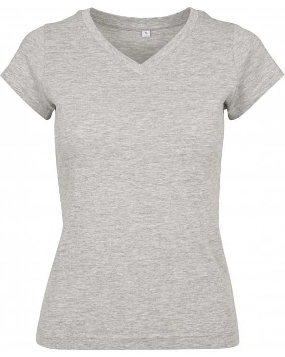 T-shirt BUILD YOUR BRAND Ladies` Basic Tee voor bedrukking &amp; borduring