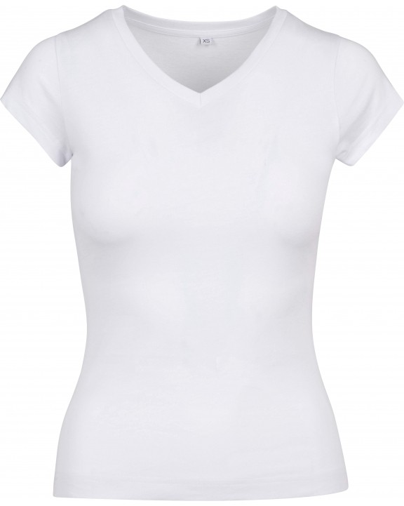 T-shirt BUILD YOUR BRAND Ladies` Basic Tee voor bedrukking &amp; borduring