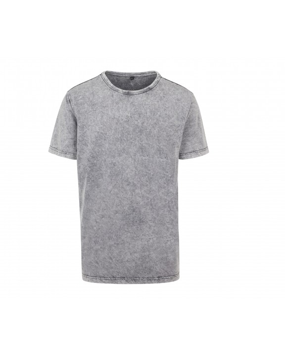 T-shirt BUILD YOUR BRAND ACID WASHED TEE voor bedrukking &amp; borduring