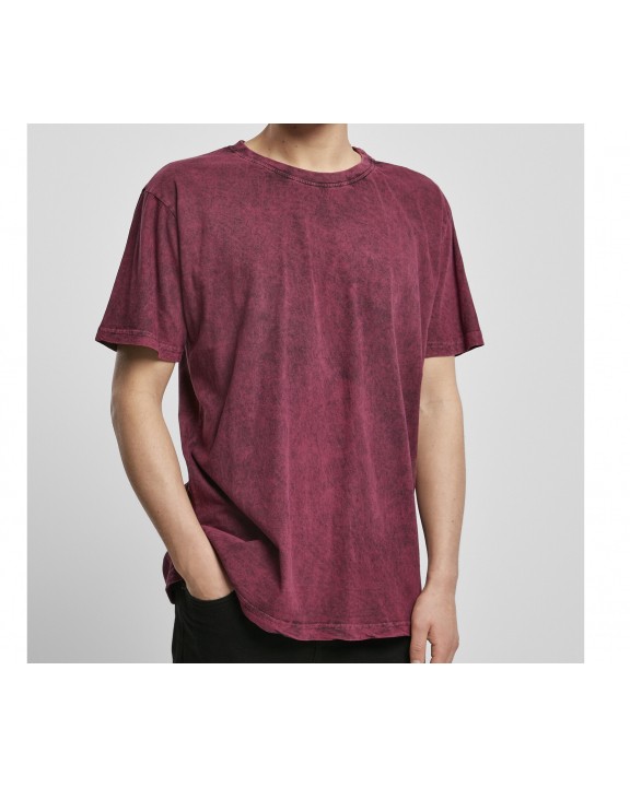 T-shirt BUILD YOUR BRAND ACID WASHED TEE voor bedrukking &amp; borduring