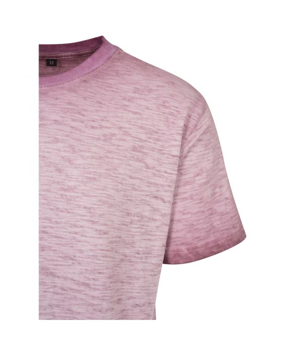 T-shirt BUILD YOUR BRAND Spray Dye Tee voor bedrukking & borduring