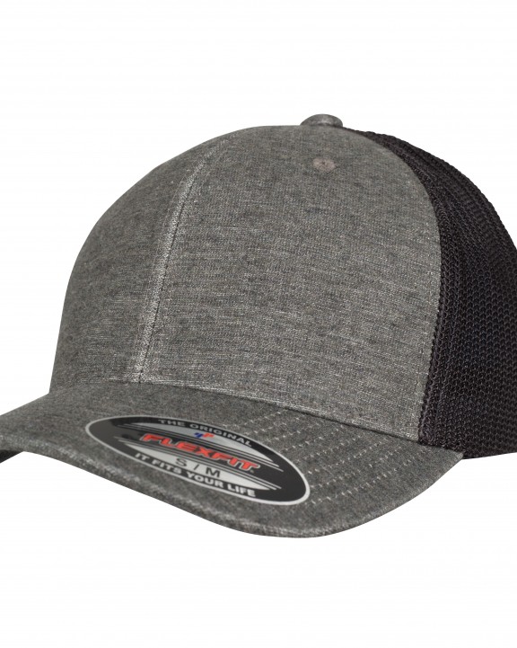 Casquette personnalisable FLEXFIT RETRO TRUCKER MELANGE CAP