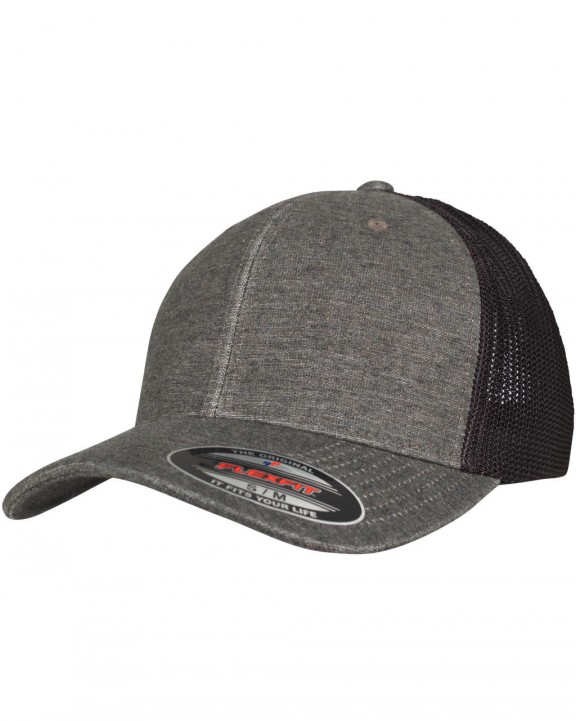 Casquette personnalisable FLEXFIT RETRO TRUCKER MELANGE CAP