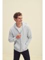 Sweat-shirt personnalisable FOL SWEAT-SHIRT HOMME ZIPPÉ CAPUCHE PREMIUM (62-034-0)
