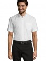 Chemises à personnaliser SOL'S Brisbane Fit blanc