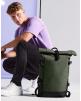 Tasche BAG BASE Block Roll-Top Backpack personalisierbar