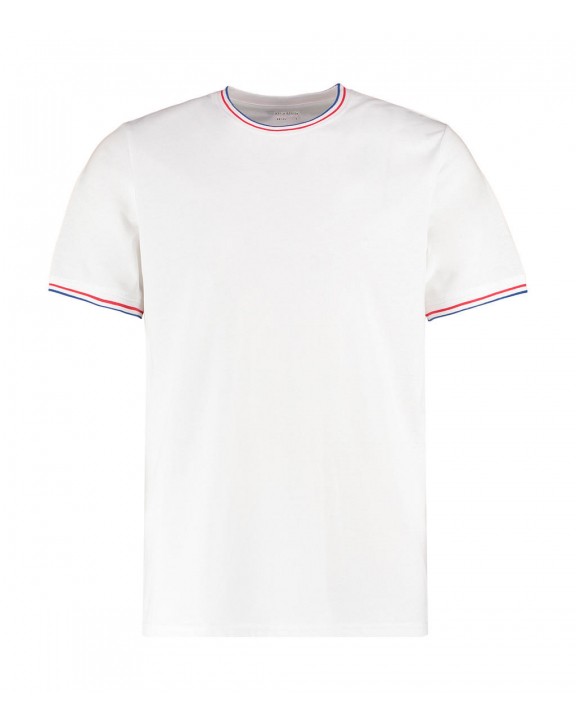 T-shirt personnalisable KUSTOM KIT Fashion Fit Tipped Tee