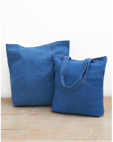 Tote bag personnalisable MANTIS Denim Tote Bag