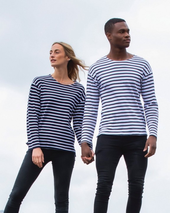 T-shirt MANTIS ONE BRETON TOP voor bedrukking &amp; borduring