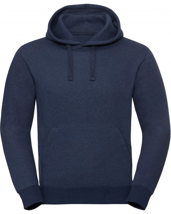 Sweater RUSSELL Authentic hooded melange sweatshirt voor bedrukking & borduring