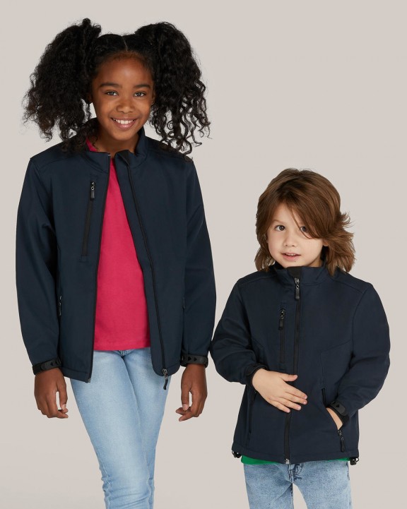 Softshell personnalisable SG CLOTHING Signature Tagless Softshell Jacket Kids