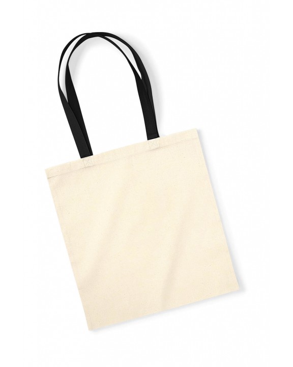 Tote bag personnalisable WESTFORDMILL EarthAware™ Organic Bag for Life - Contrast Handle