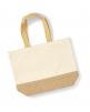 Sac & bagagerie personnalisable WESTFORDMILL Jute Base Canvas Tote