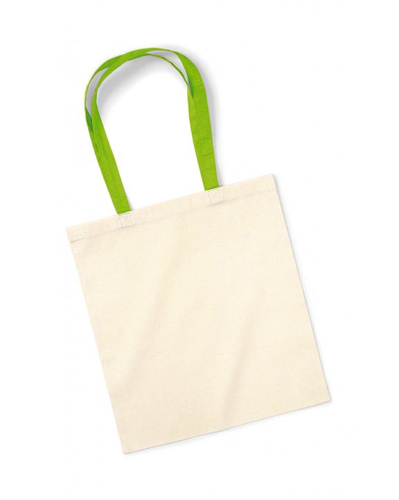 Tote bag WESTFORDMILL Bag for Life - Contrast Handles voor bedrukking & borduring