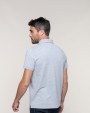 Polo personnalisable WK. DESIGNED TO WORK Polo col boutons pression manches courtes homme