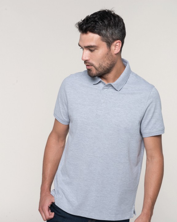 Polo personnalisable WK. DESIGNED TO WORK Polo col boutons pression manches courtes homme