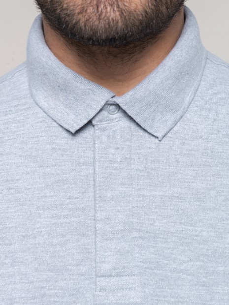 Polos à personnaliser WK. DESIGNED TO WORK Polo col boutons pression manches courtes homme 