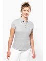 KARIBAN Jersey-Kurzarm-Polohemd für Damen Poloshirt personalisierbar