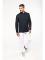 Polo personnalisable KARIBAN Polo jersey manches longues homme