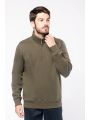 Sweater KARIBAN Sweater met ritshals voor bedrukking &amp; borduring