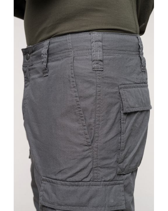  KARIBAN Leichte Bermuda-Shorts für Herren mit mehreren Taschen personalisierbar