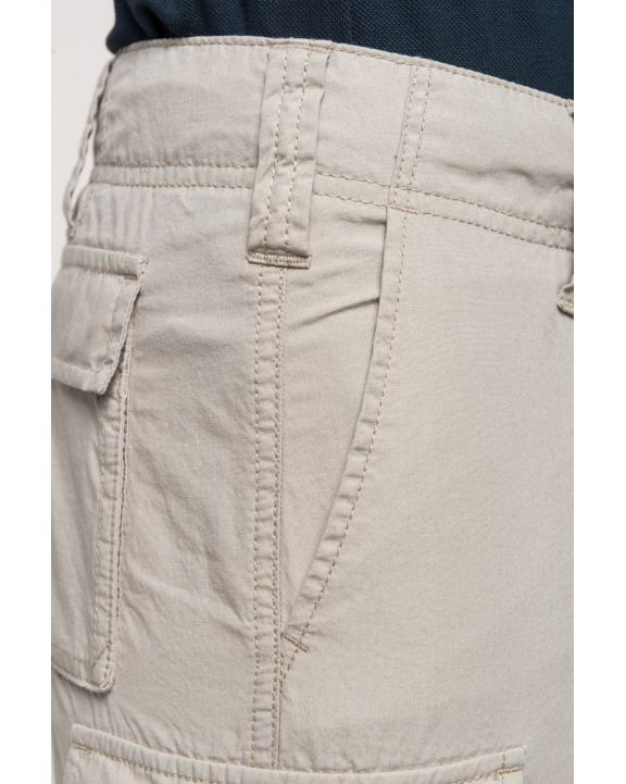  KARIBAN Leichte Bermuda-Shorts für Damen mit mehreren Taschen personalisierbar