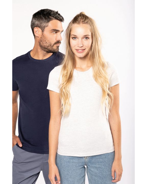 T-shirt personnalisable KARIBAN T-shirt vintage manches courtes femme