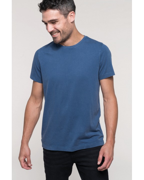 KARIBAN Kurzarm-T-Shirt für Herren T-Shirt personalisierbar
