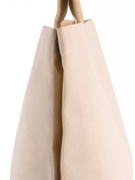 Tote bags à personnaliser KIMOOD Sac shopping en toiles de coton et jute 