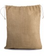 Sac & bagagerie personnalisable KIMOOD Sac en toile de jute avec cordelettes