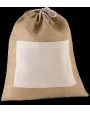 Sac & bagagerie personnalisable KIMOOD Sac en toile de jute avec cordelettes