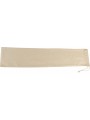 KIMOOD Sac à baguette en coton bio naturel personnalisable