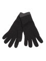 K-UP Gants compatibles écran tactile noir/gris foncé personnalisable