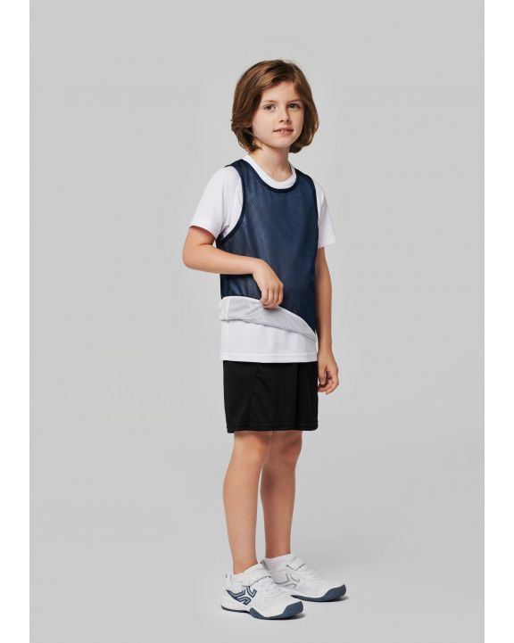 T-shirt PROACT Omkeerbaar multisport-hesje kids voor bedrukking & borduring