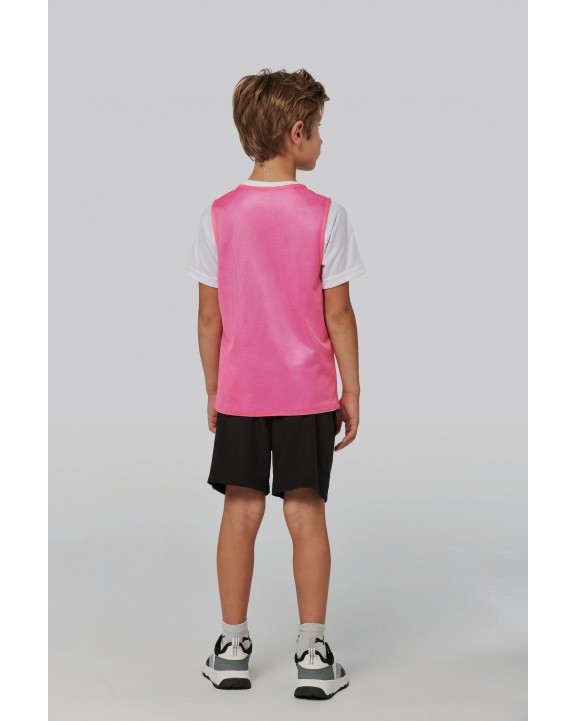 T-shirt PROACT Omkeerbaar multisport-hesje kids voor bedrukking &amp; borduring