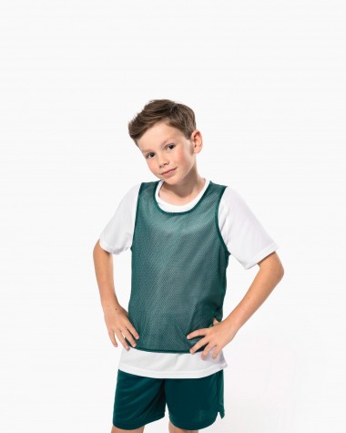 PROACT Beidseitig tragbares Multisport-Leibchen für Kinder T-Shirt personalisierbar