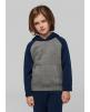 Sweat-shirt personnalisable PROACT Sweat-shirt capuche bicolore enfant