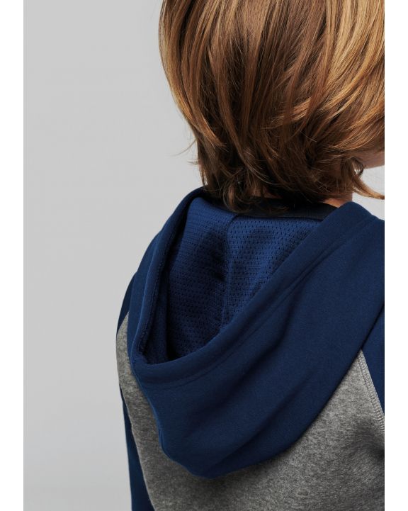 Sweatshirt PROACT Zweifarbiges Kapuzensweatshirt für Kinder personalisierbar