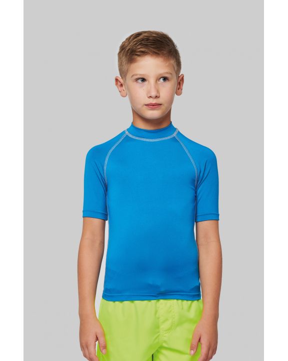 T-shirt PROACT Functioneel kids-t-shirt met korte mouwen en anti-UV-bescherming voor bedrukking & borduring