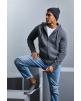 Sweater RUSSELL MEN´S AUTHENTIC MELANGE ZIPPED voor bedrukking & borduring