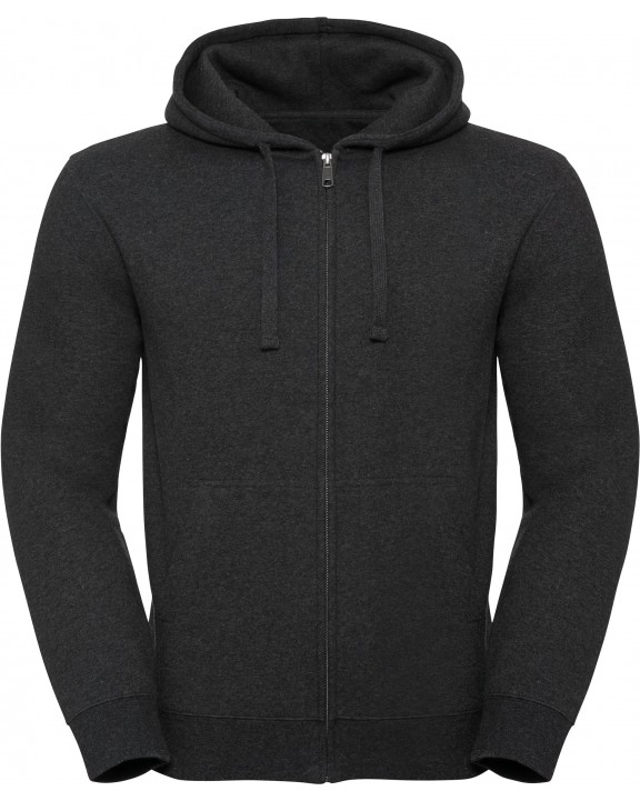 Sweater RUSSELL MEN´S AUTHENTIC MELANGE ZIPPED voor bedrukking &amp; borduring