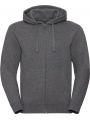 Sweater RUSSELL MEN´S AUTHENTIC MELANGE ZIPPED voor bedrukking &amp; borduring