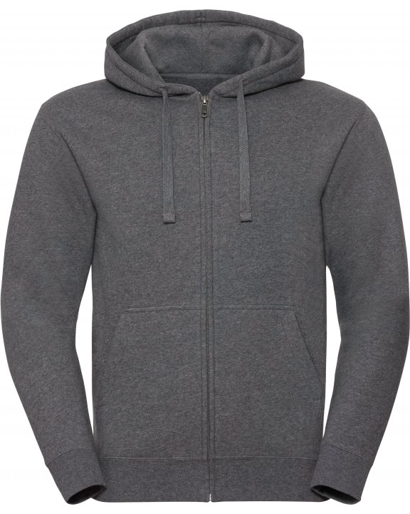 Sweater RUSSELL MEN´S AUTHENTIC MELANGE ZIPPED voor bedrukking &amp; borduring