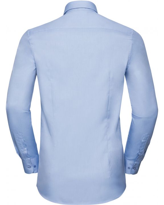 Hemd RUSSELL Long-sleeved herringbone shirt voor bedrukking & borduring